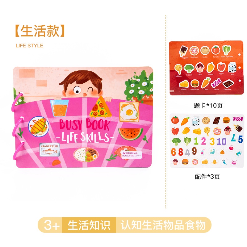 TweedyToys - Busy Book / Mainan Edukasi Anak / Buku Aktivitas Anak