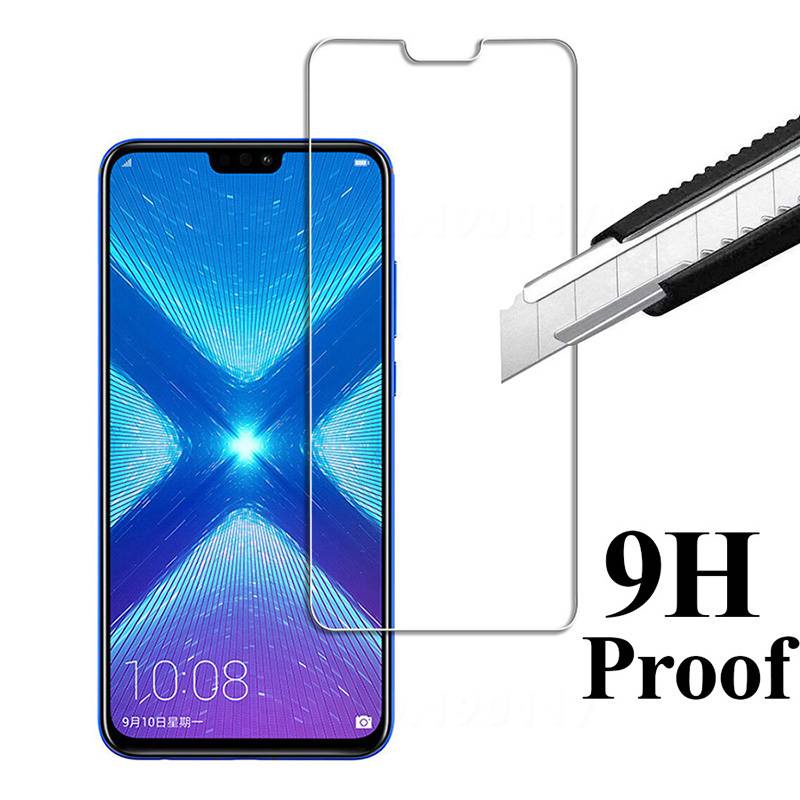 Honor 8x glass on for huawei honor 8x honer hono 8c 8 x Lite screen protector protective tempered glas film huavei x8 c8 8lite