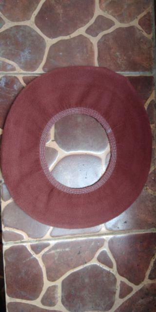 Toilet Cover Polos / Tempat Dudukan Toilet Motif Polos - Hbh076 - Tosca Tua