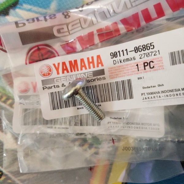 Baut Gantungan Barang Yamaha Mio M3 Z, Soul GT, XRide 125, Lexi, Freego 90111-06865