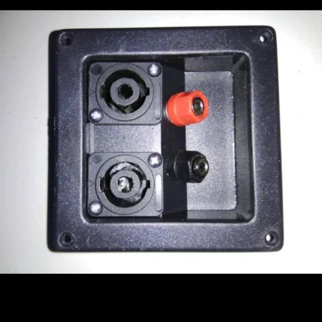 Terminal box speaker terminal bok Speaker Terminal speakon 3 in 1. Spikon speakon panel speakon