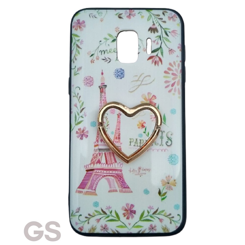 Casing hp import Samsung J2 CORE   Case hp  Fuze Ring Love korea style