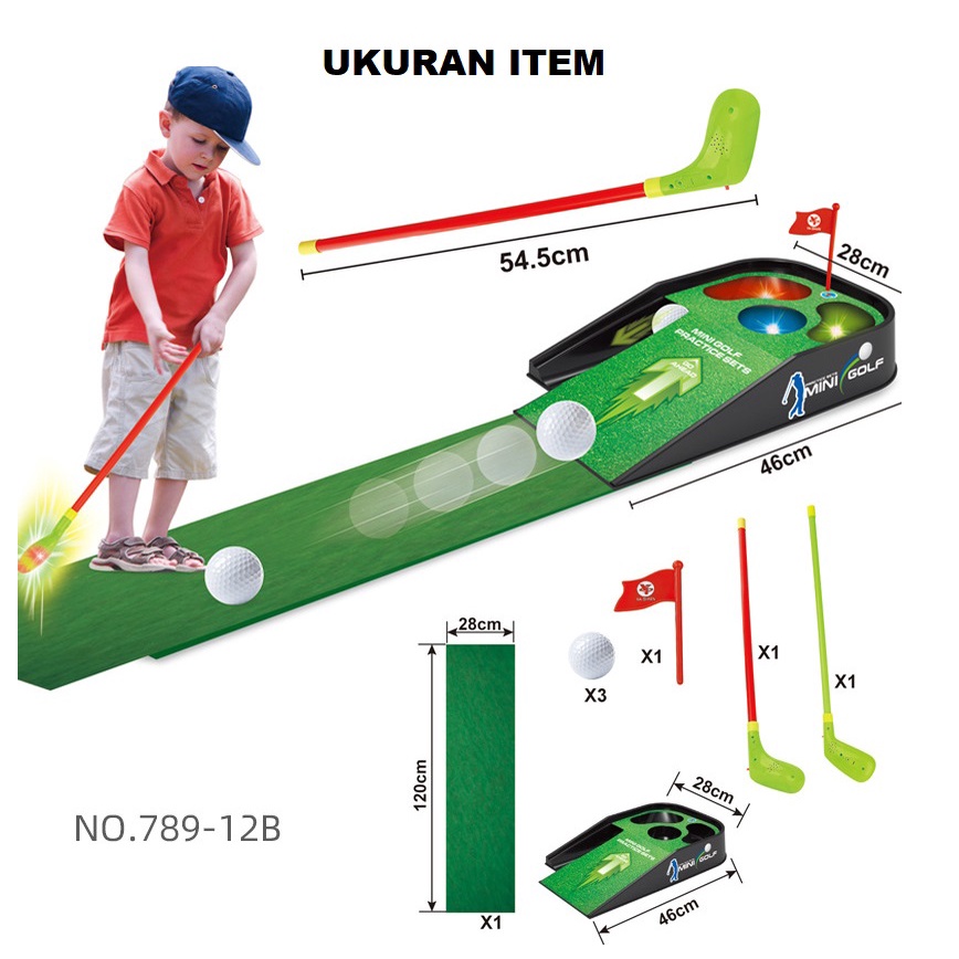 MAINAN ANAK MAIN GOLF BOLA / ICE HOCKEY / HOCKY TIMEZONE BATTLE 2 PEMAIN PLAYER EDUKASI BELAJAR OLAH