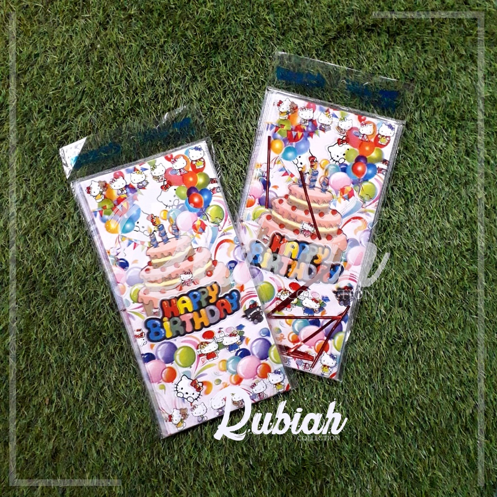 

Plastik OPP Ulang Tahun S HelloKitty