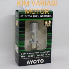 Lampu LED AYOTO ORIGINAL H6 MOTOR BEBEK MATIC BEAT MIO VARIO SATRIA JUPITER SUPRA DLL