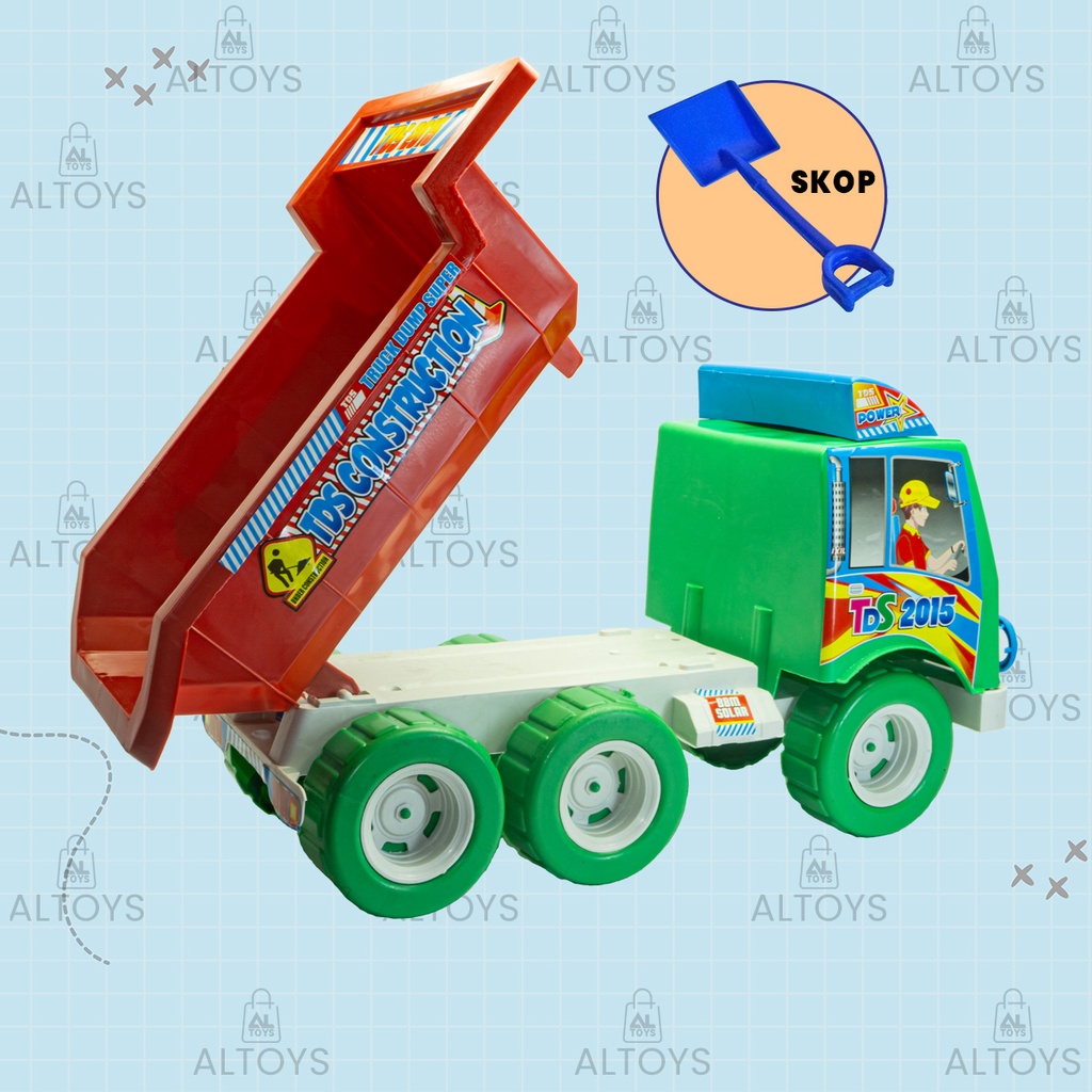 Mainan Mobil Dump Truck Pasir Jumbo TDS2015