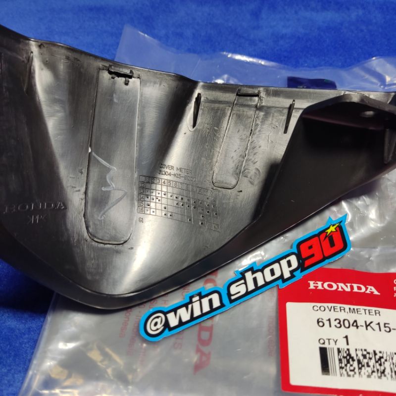 61304 K15 900 Visor Cover Meter Honda CB150R 2013 old