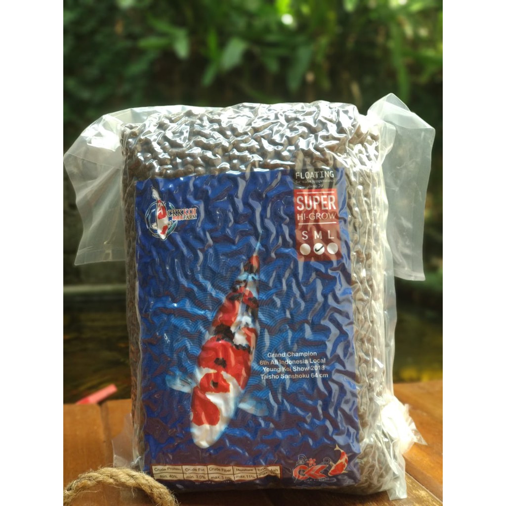 CKK Koi Food High Growth 2Kg  (makanan ikan Koi)