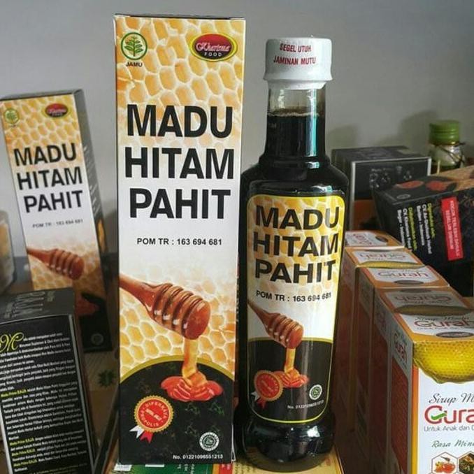 

Populer] Madu Hitam Pahit Premium 500Gr - Plus Propolis + Trigona + Royal Jelly