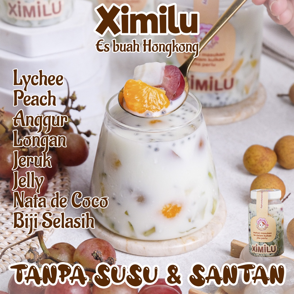 (COD) XIMILU / ES BUAH HONGKONG Berkualitas