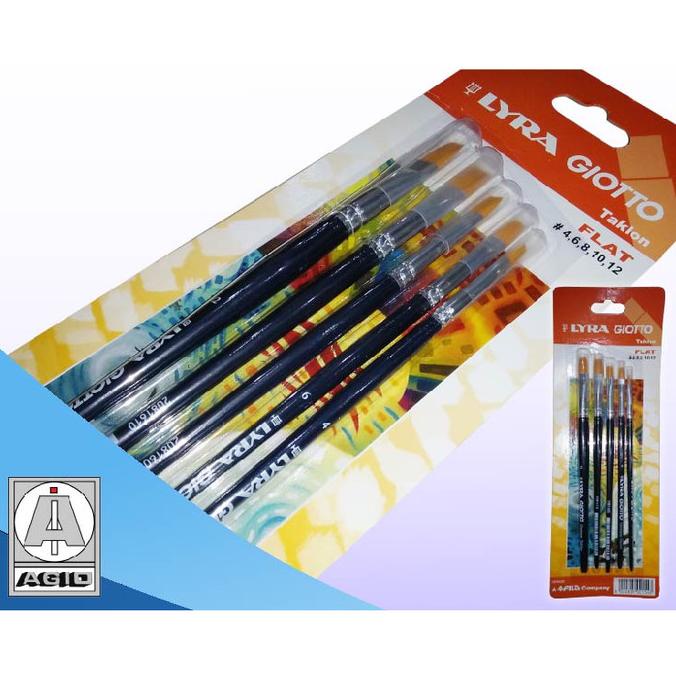 

BISA COD Lyra Art Brush Flat & Round Set (kuas lukis)/CAT AKRILIK SET/CAT AKRILIK SET 24 WARNA/CAT AKRILIK PASTEL/CAT AIR/CAT AIR LUKIS SET/CAT AIR GIOTTO/KUAS LUKIS 1 SET/KUAS LUKIS KECIL/KUAS LUKIS LENGKAP/KANVAS LUKIS/KANVAS LUKIS SKETSA/KANVAS LUKIS