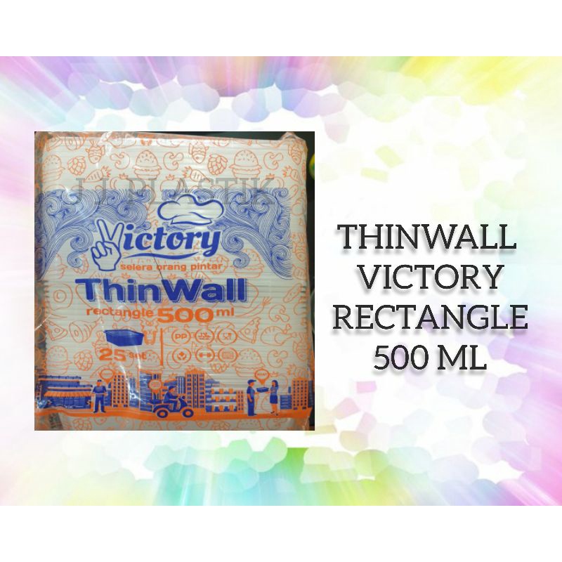 THINWALL VICTORY RECTANGLE 500 ML