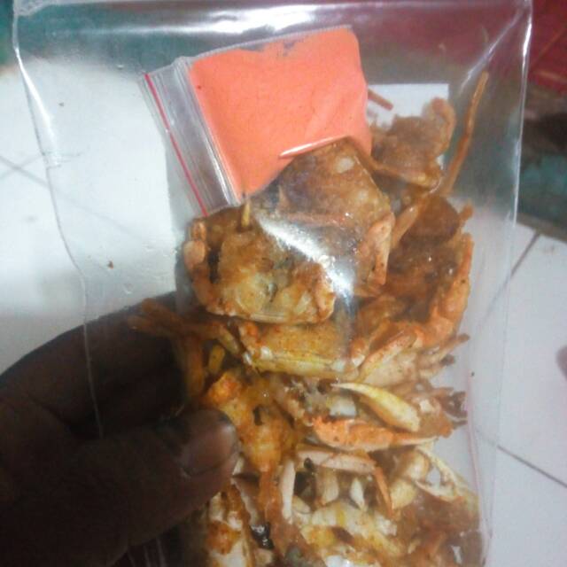 

cemilan baby crab goreng