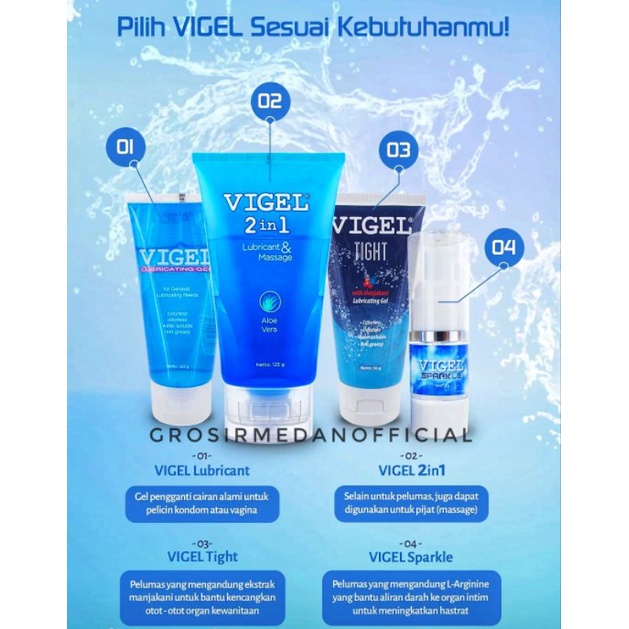 VIGEL LUBRICATING GEL - PELUMAS PELICIN ORGAN INTIM