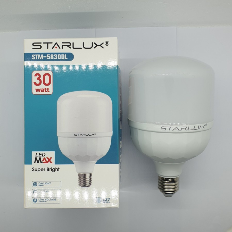 BOHLAM BOLA LAMPU LED STARLUX STARLUK 30W 30WATT LED KAPSUL CAPSULE