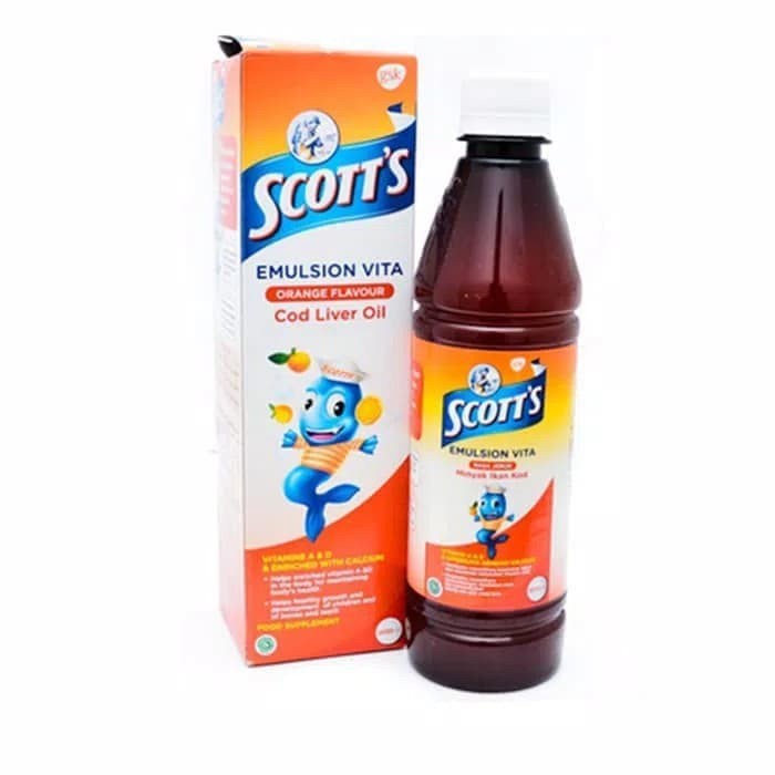 

Scotts emulsion vita 200 ml vitamin nafsu makan anak minyak ikan