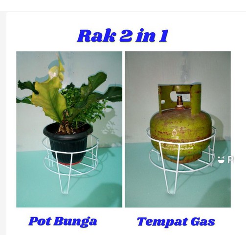 Rak gas dudukan gas / Tempat gas / RAK GAS / RAK BUNGA / RAK MURAH / RAK VAS BUNGA