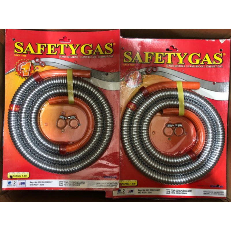 SELANG REGULATOR SAFETY GAS 1.8 M