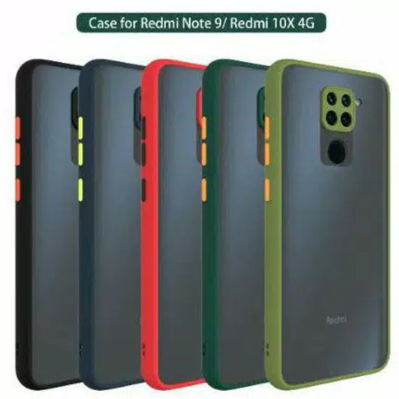 CASE AERO SLIKON MAYCUS  CASING HP XIAOMI REDMI NOTE 9