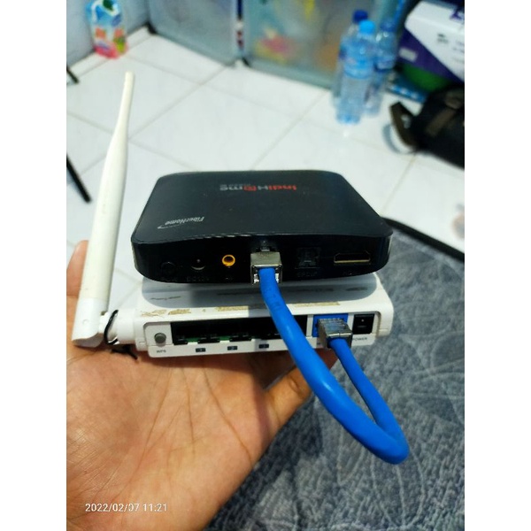 stb hg680p openwrt + eth mod bl 401 + sd card sandis 16 gb siap pakai