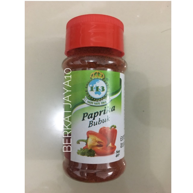 Bumbu Masak 113 Paprika Bubuk Satu Satu Tiga 40gr