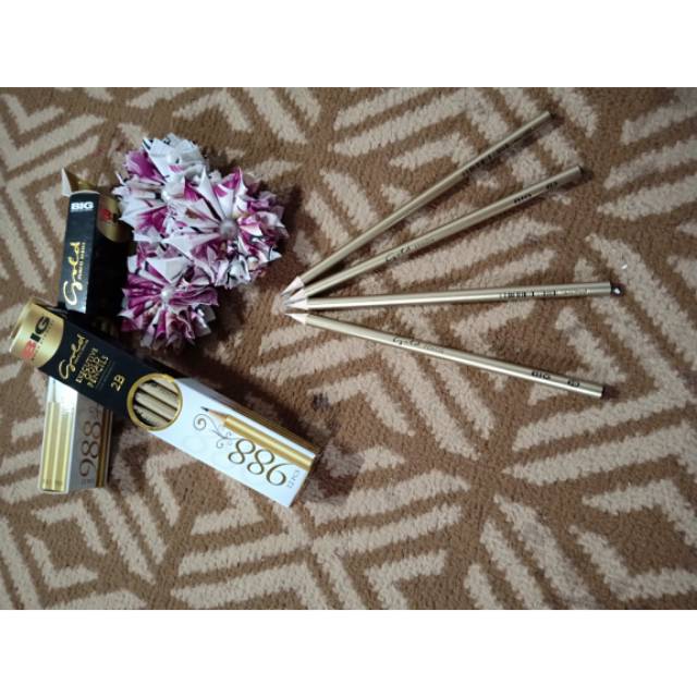 

Pensil Big Gold 2B Pensil Benefit Alat Tulis Sekolah dan Kantor