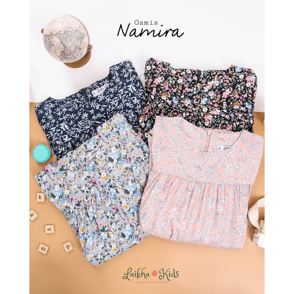 GAMIS DAILY ANAK NAMIRA BY LAIKHA KIDS