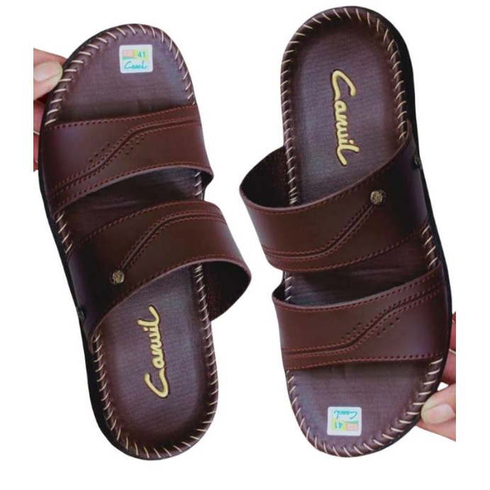 OBRAL sandal pria canvil slop/sendal pria kasual terbaru