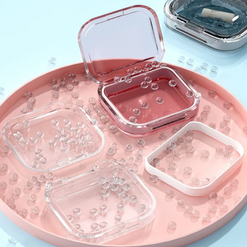 Tempat Retainer Gigi/Retainer Gigi Kawat/Kotak Retainer Gigi/Kotak Gigi Palsu/Kawat Denture False/Teeth Box Dental