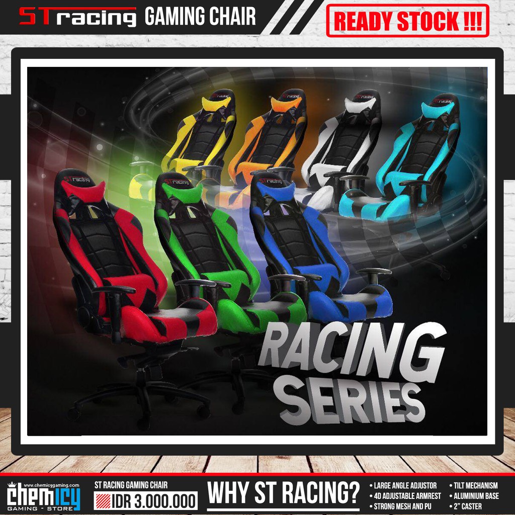 [READY STOCK] STracing / ST Racing Gaming Chair Racing Series