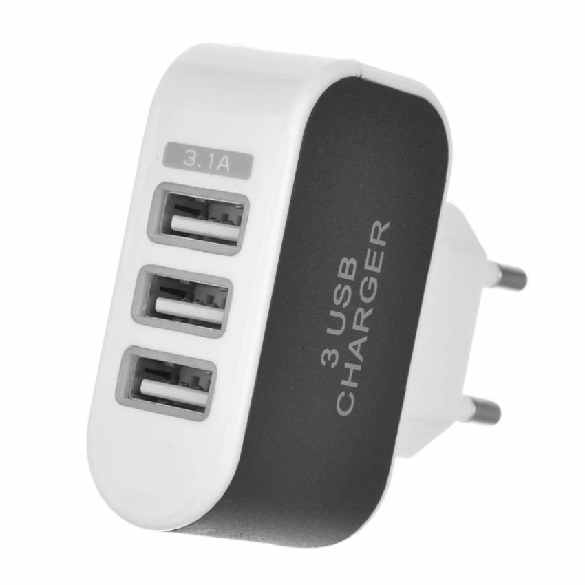 Trend-Batok Charger 3USB Batok 3output Kepala Casan 3 USB