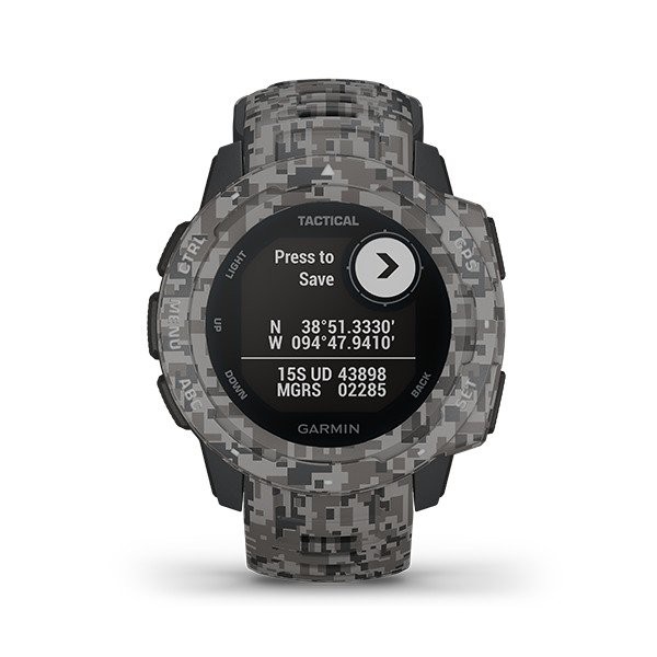 Garmin Instinct Tactical Camo Monterra Gray - Tam 2 Tahun