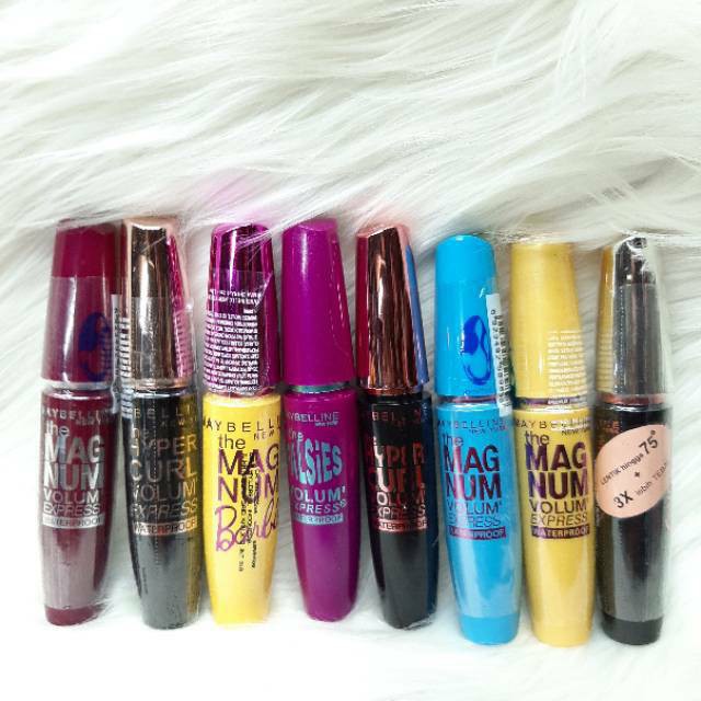 Paket Hemat Maskara Maybelline Dan Penjepit Bulu Mata