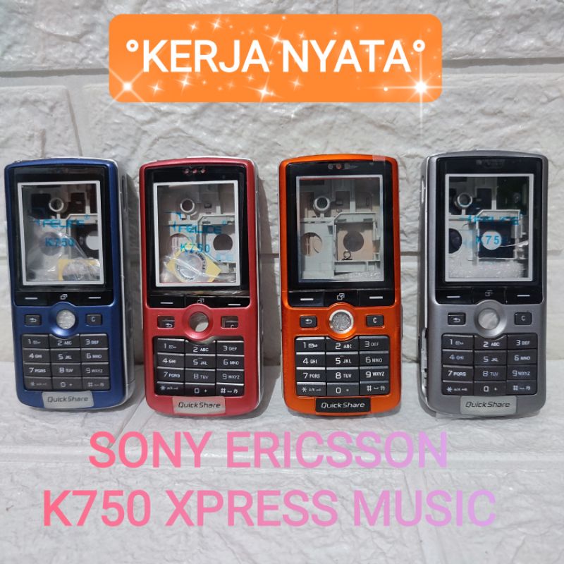Casing Housing Sony Ericsson K750i Fullset Original FC