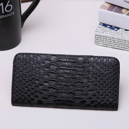 Dompet Wanita Impor Panjang Tipis KULIT BUAYA Matte Womens Batam Long Walet