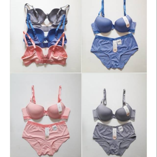 Bra set Young hearts Berkawat Size 32B,34B