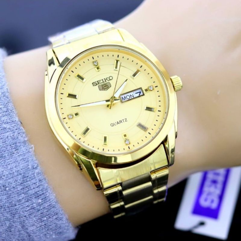 Jam Tangan Seiko 5 /Jam Tangan Pria Anti Air