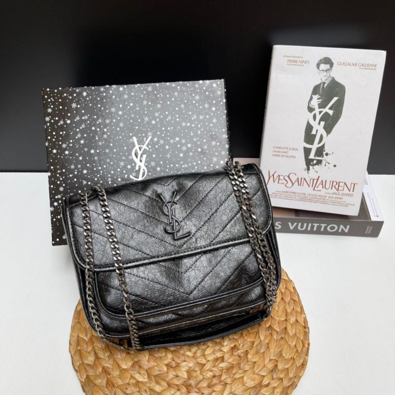 READY YSL NIKI MEDIUM SPA FREE BOX YSL