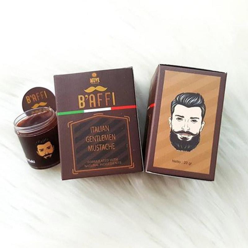 New !!  Baffi Cream It@lian Gantlemen Mustache / Penumbuh Kumis &amp; Jenggot (BPOM)