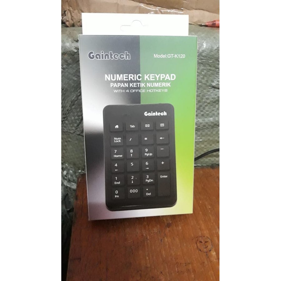 Numeric Pad Gantech USB - Numeric Pad USB Gaintech