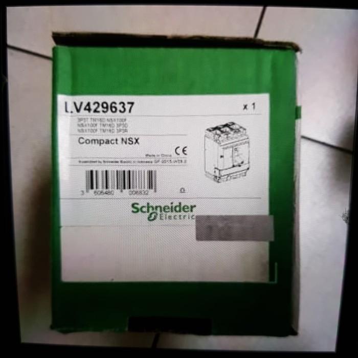 MCCB / NO FUSE BREAKER type NSX 100 F 100a schneider