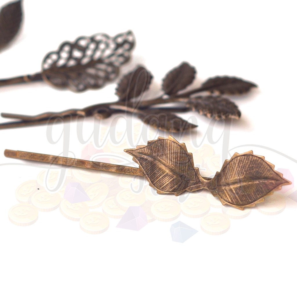 Bobby Pin Vintage Leaves Series GH 201412