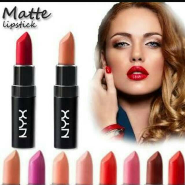 LIPSTICK NYX MATTE/MATTE LIPSTIK NYX/HARGA PER LUSIN