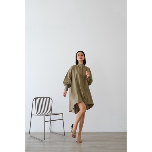 KOOZEE - HANA PUFF DRESS - DRESS WANITA