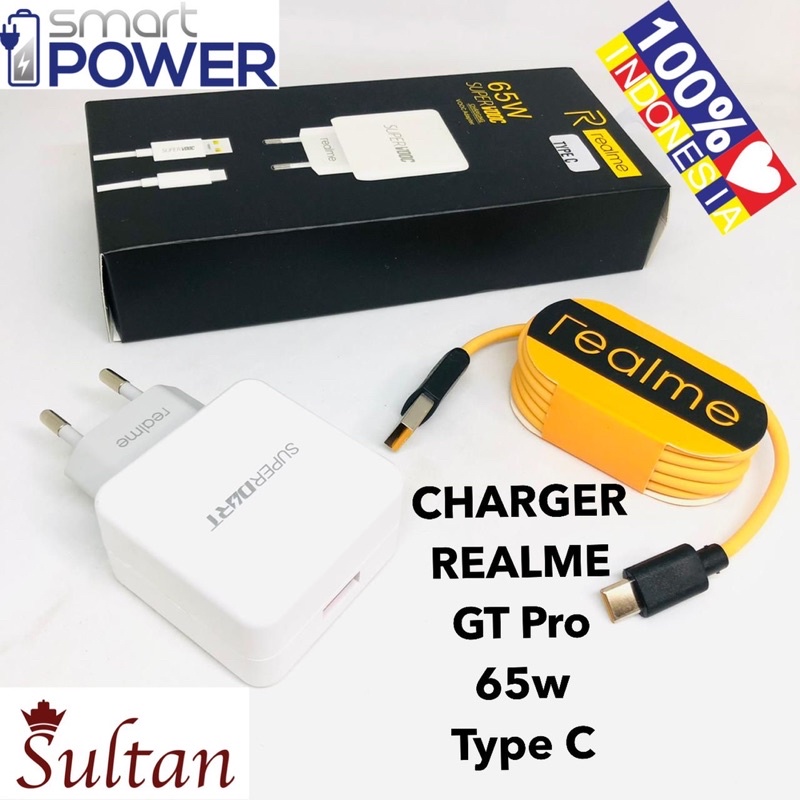 Ready Charger Realme GT PRO 65W Kabel Kuning For Micro Dan Type C