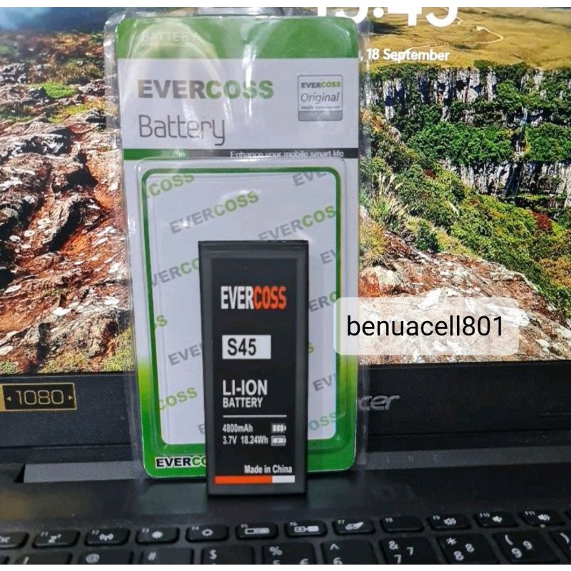 battery baterai batrai Evercoss S45