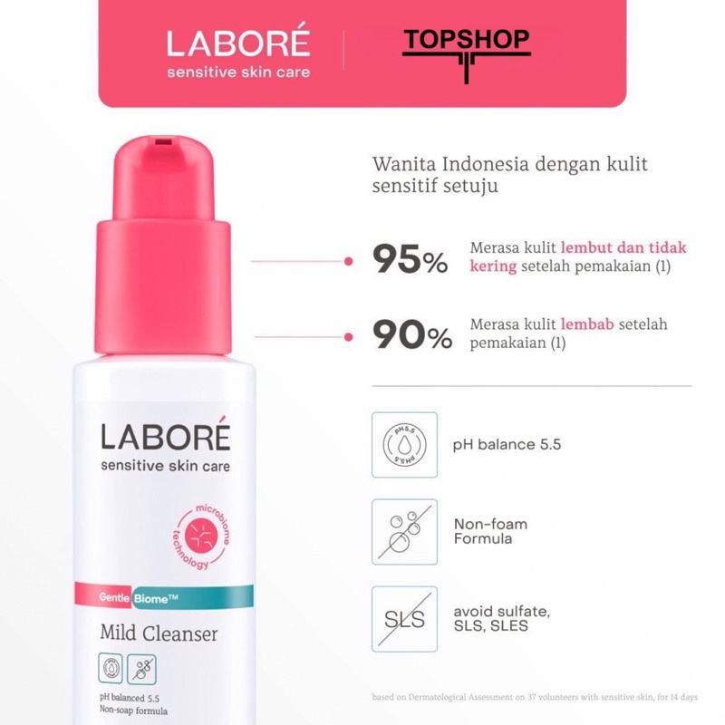 Labore Sensitive Skin Care Gentle Biome Mild Cleanser