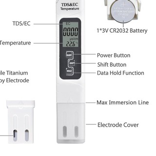 Langsung Beliii.. Alat Ukur Kualitas Air TDS EC Meter