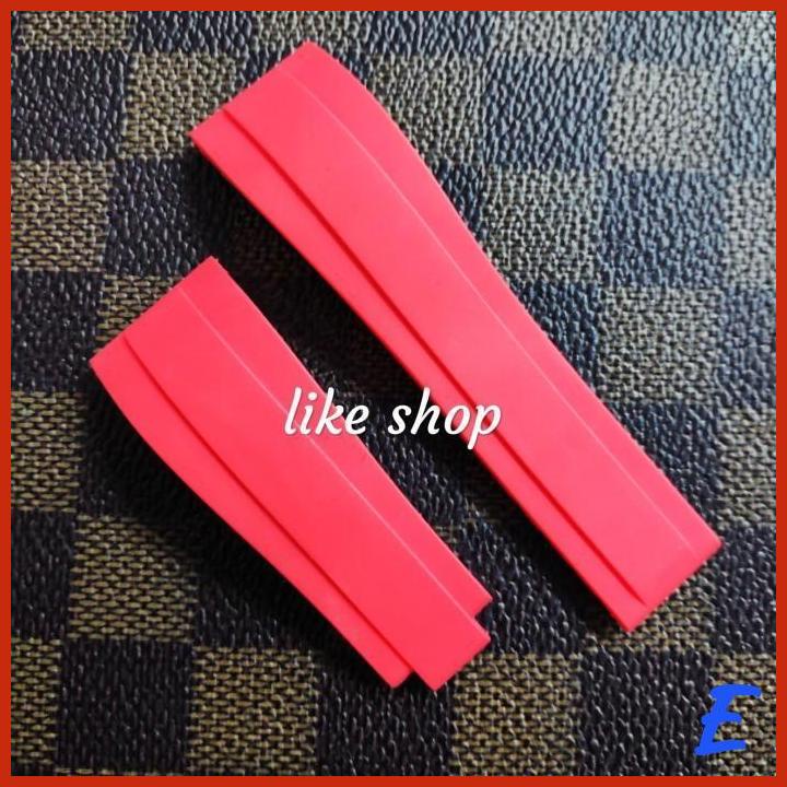 Tali strap Jam tangan Rolex karet rubber super Pria merah