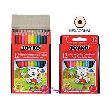 

Pensil Warna Joyko Pendek 12 Warna CP-S12